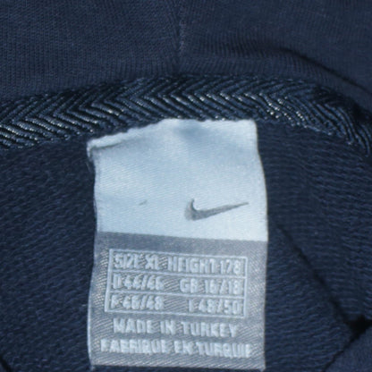 Womens UK Size XL Nike Blue Full Zip Hoodie
