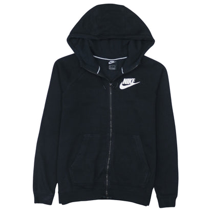 Mens UK Size S Nike Black Full Zip Hoodie