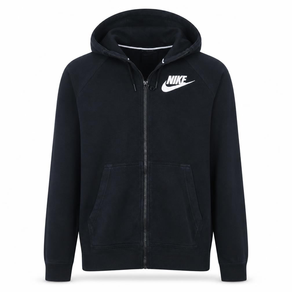 Mens UK Size S Nike Black Full Zip Hoodie