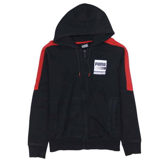 Mens UK Size S PUMA Black Full Zip Hoodie
