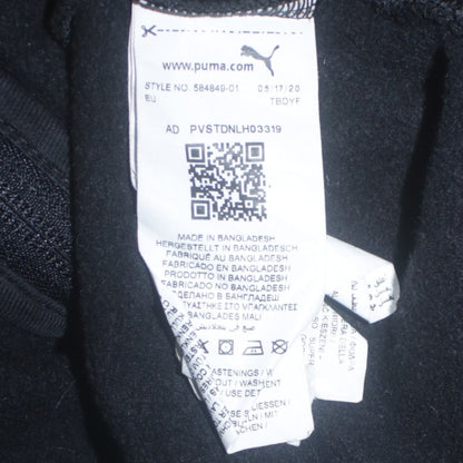 Mens UK Size S PUMA Black Full Zip Hoodie