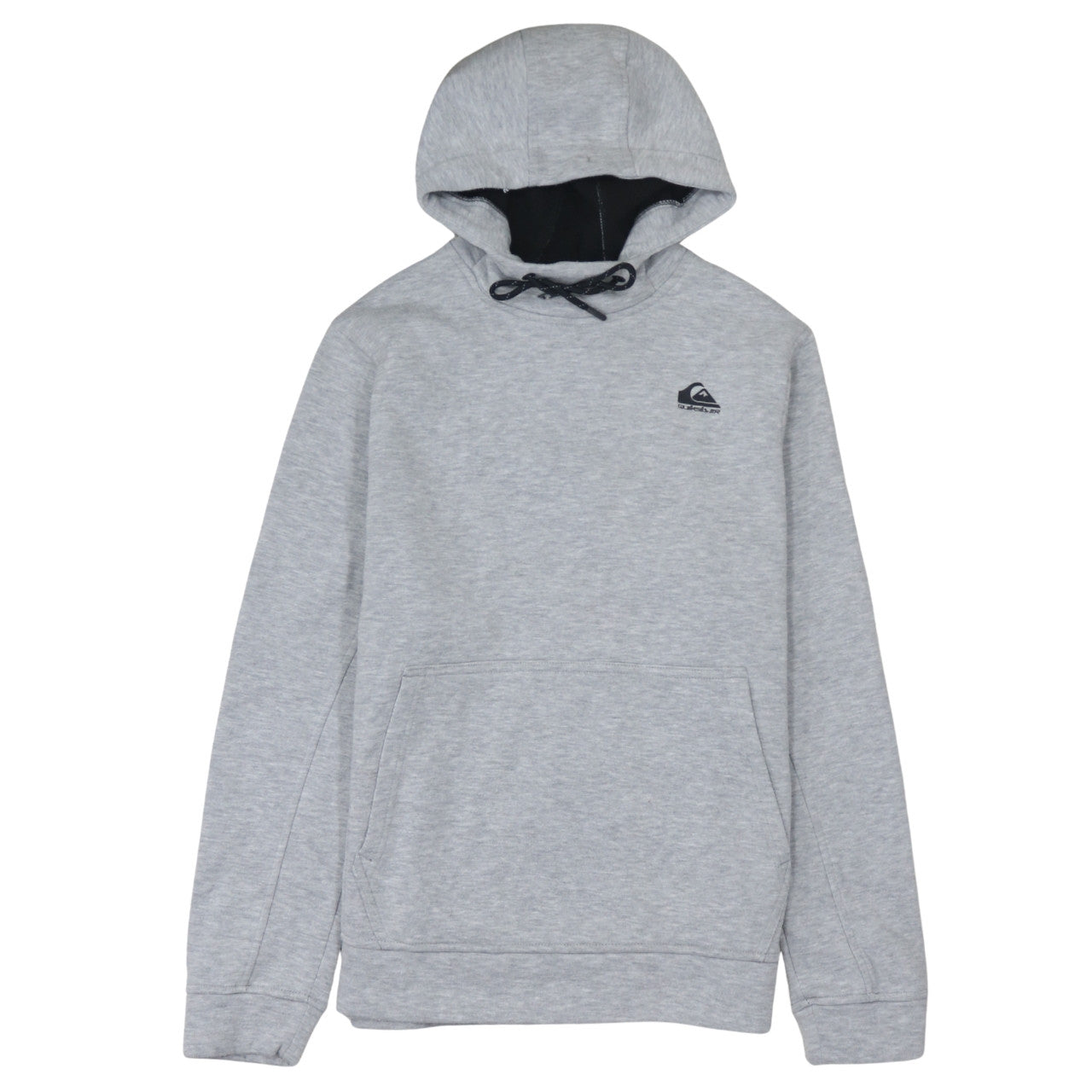 Mens UK Size M Quiksilver Grey Pullover Hoodie