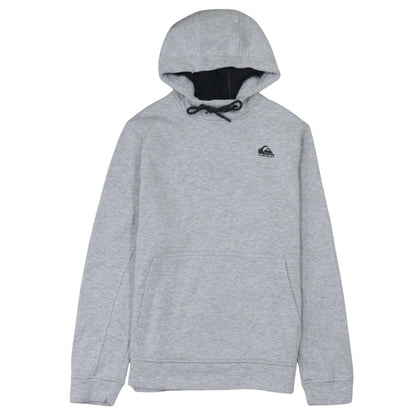Mens UK Size M Quiksilver Grey Pullover Hoodie