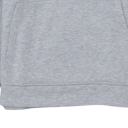 Mens UK Size M Quiksilver Grey Pullover Hoodie