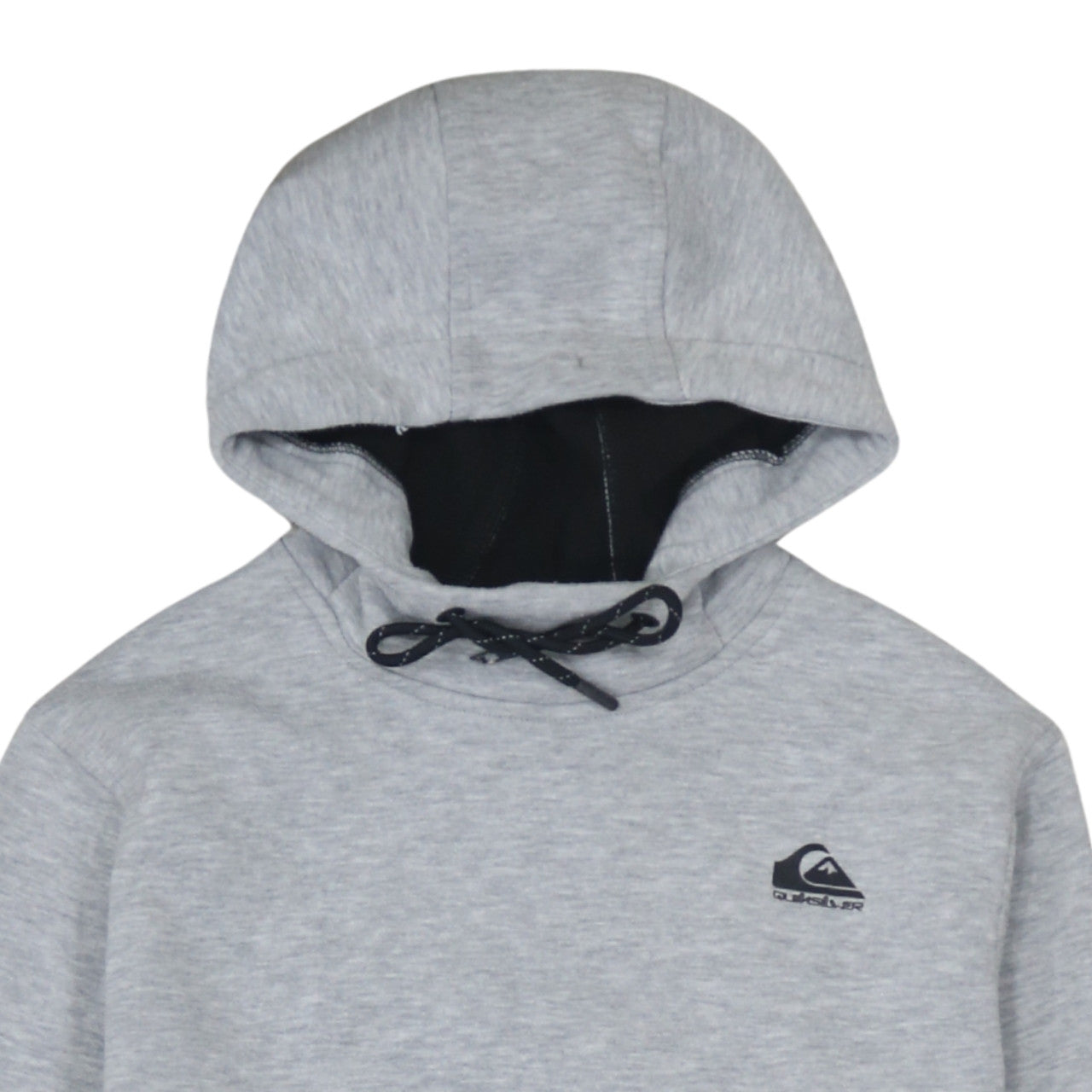 Mens UK Size M Quiksilver Grey Pullover Hoodie