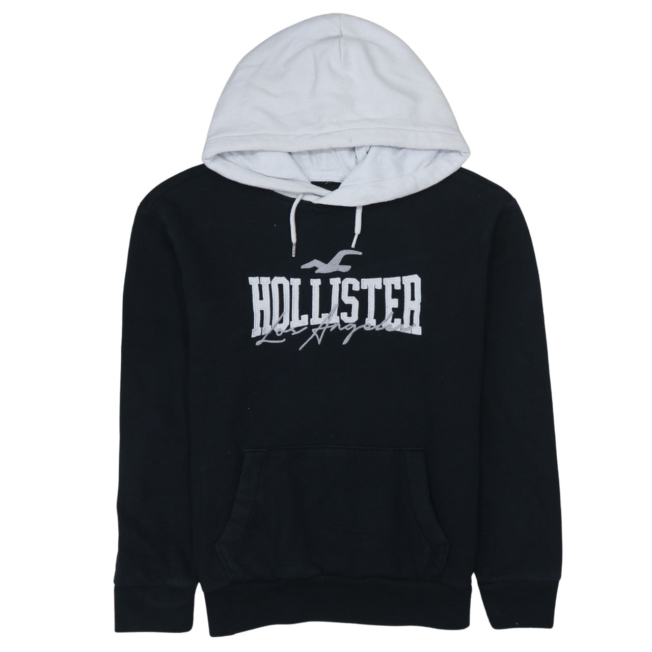 Womens UK Size XS Hollister Black Pullover Hoodie