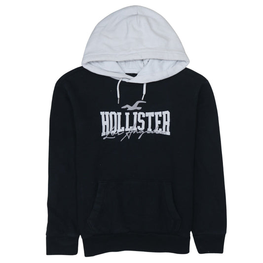 Womens UK Size XS Hollister Black Pullover Hoodie