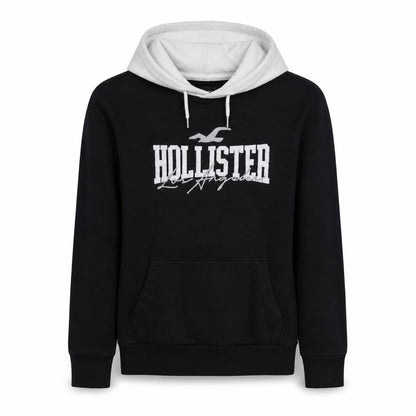 Womens UK Size XS Hollister Black Pullover Hoodie