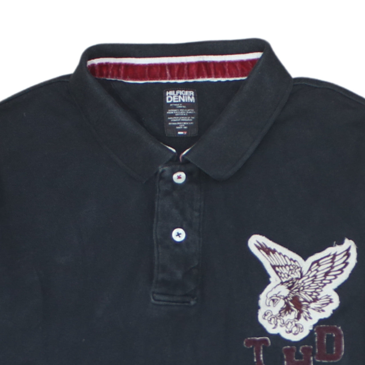 Mens UK Size M Tommy Hilfiger Cotton Polo Shirt