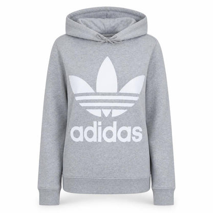 Womens UK Size 12 adidas Grey Pullover Hoodie
