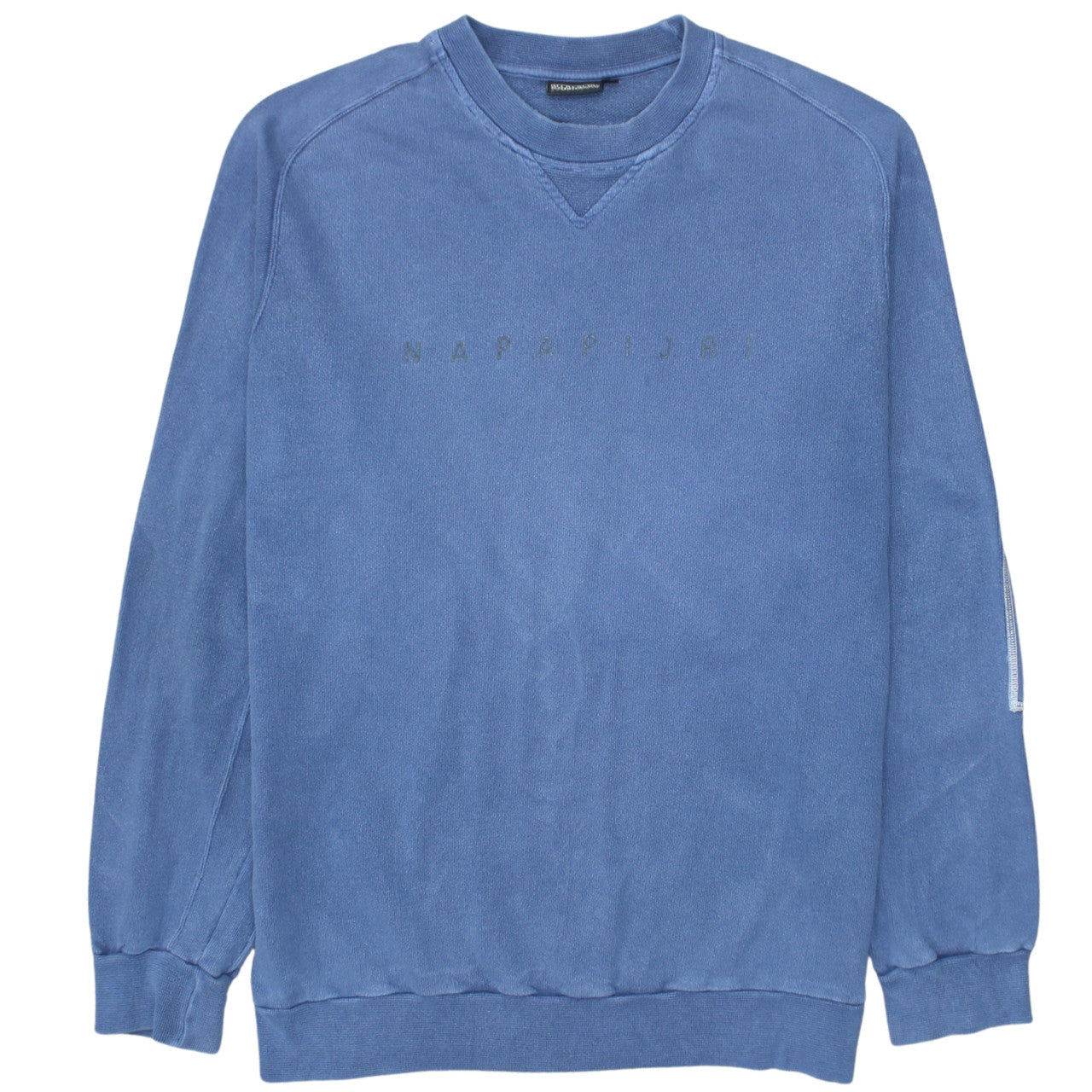 Mens UK Size L Napapijri Blue Pullover Sweatshirt