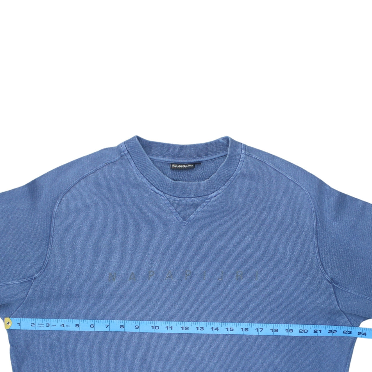 Mens UK Size L Napapijri Blue Pullover Sweatshirt