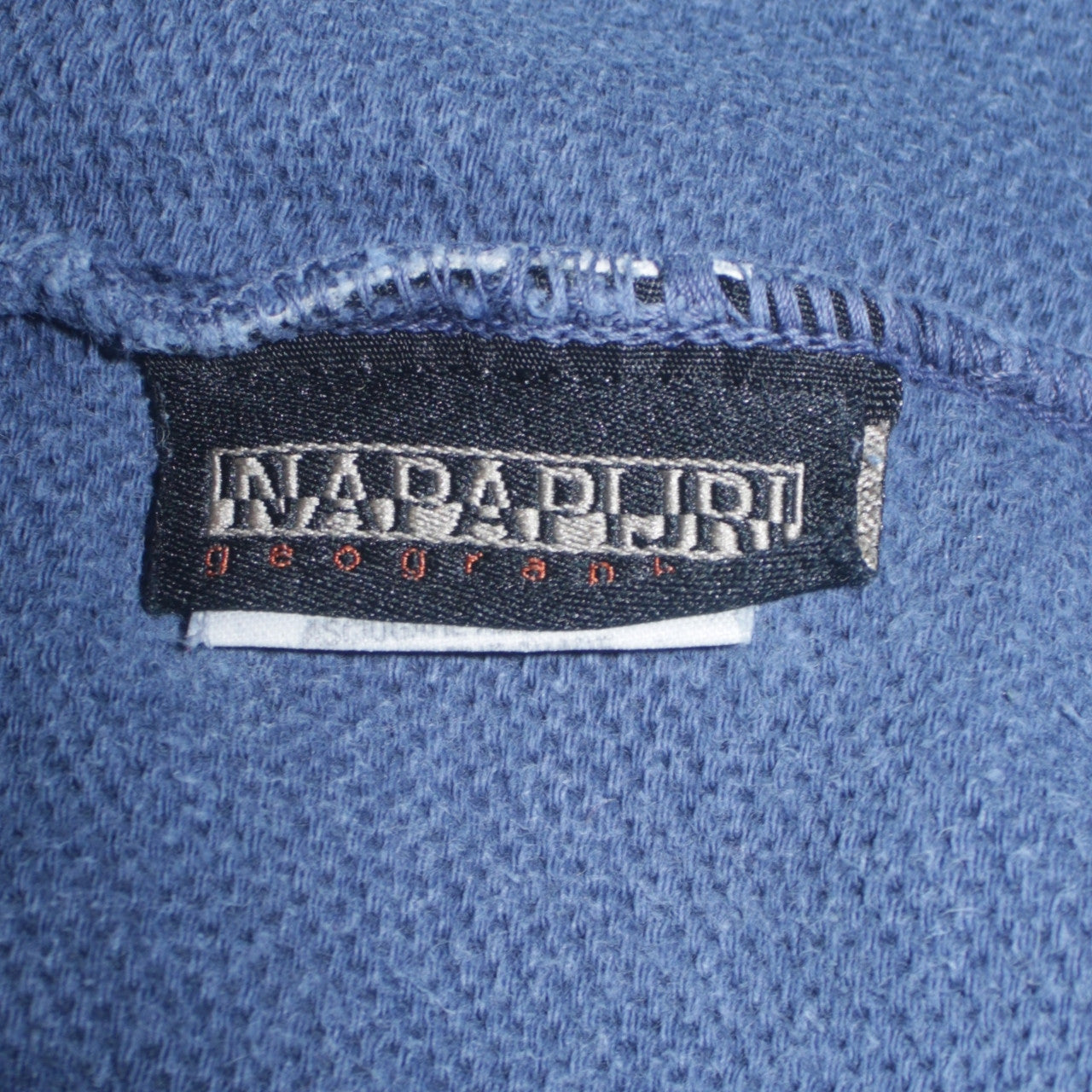 Mens UK Size L Napapijri Blue Pullover Sweatshirt