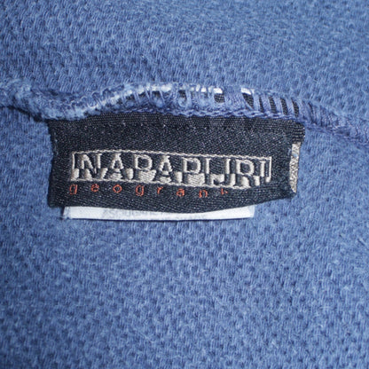 Mens UK Size L Napapijri Blue Pullover Sweatshirt