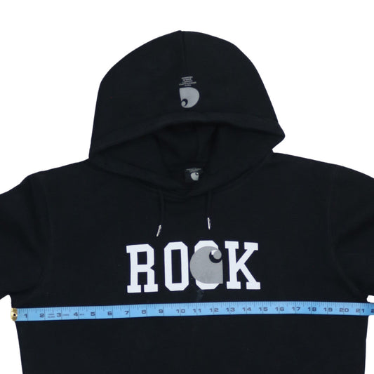 Mens UK Size M Carhartt Black Pullover Hoodie