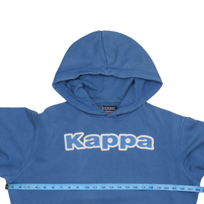 Mens UK Size L Kappa Blue Pullover Hoodie