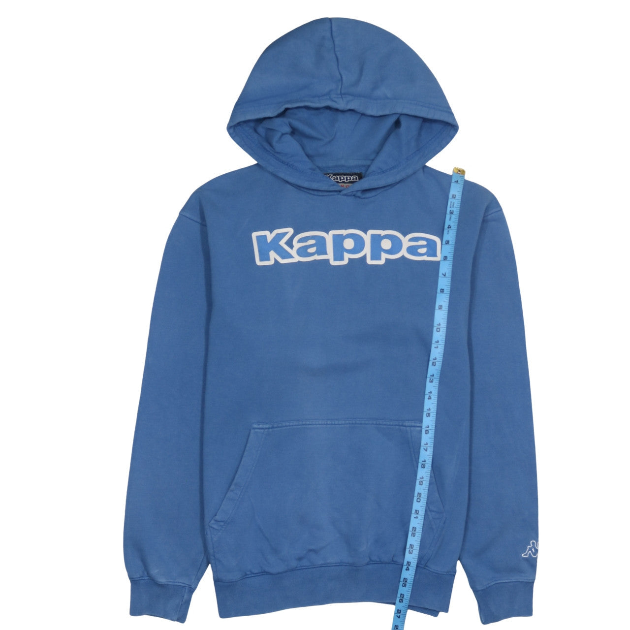 Mens UK Size L Kappa Blue Pullover Hoodie