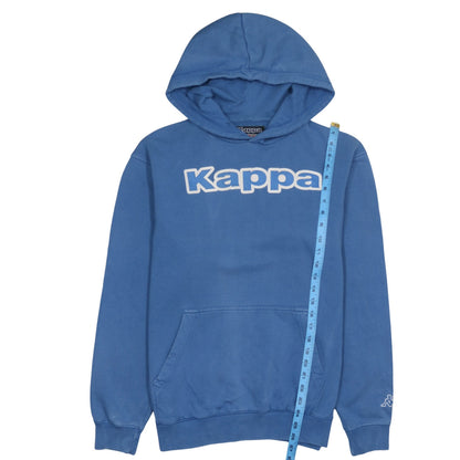 Mens UK Size L Kappa Blue Pullover Hoodie