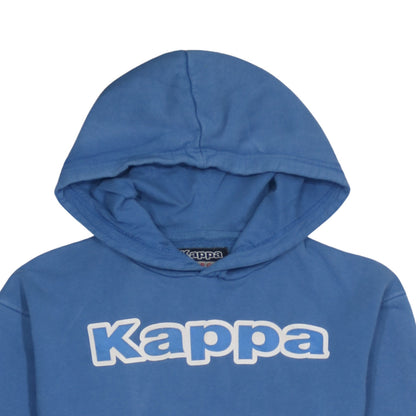 Mens UK Size L Kappa Blue Pullover Hoodie