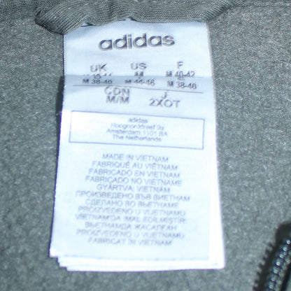 Womens UK Size M adidas Black Full Zip Hoodie