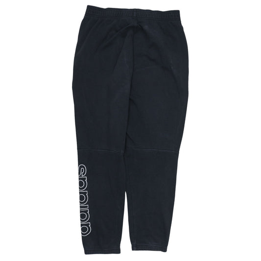 Mens UK Size S adidas Regular Fit Jogger Black Trousers