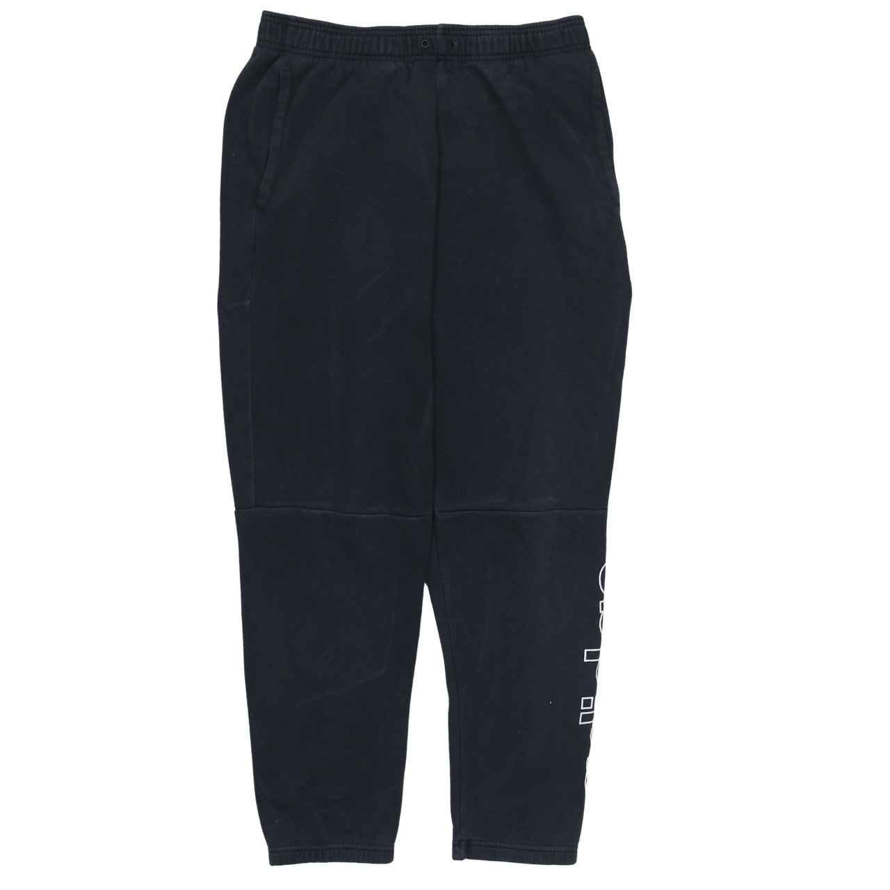 Mens UK Size S adidas Regular Fit Jogger Black Trousers