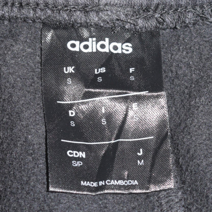 Mens UK Size S adidas Regular Fit Jogger Black Trousers