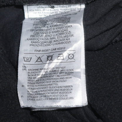 Mens UK Size S adidas Regular Fit Jogger Black Trousers