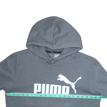 Mens UK Size S PUMA Grey Pullover Hoodie