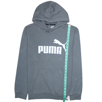 Mens UK Size S PUMA Grey Pullover Hoodie
