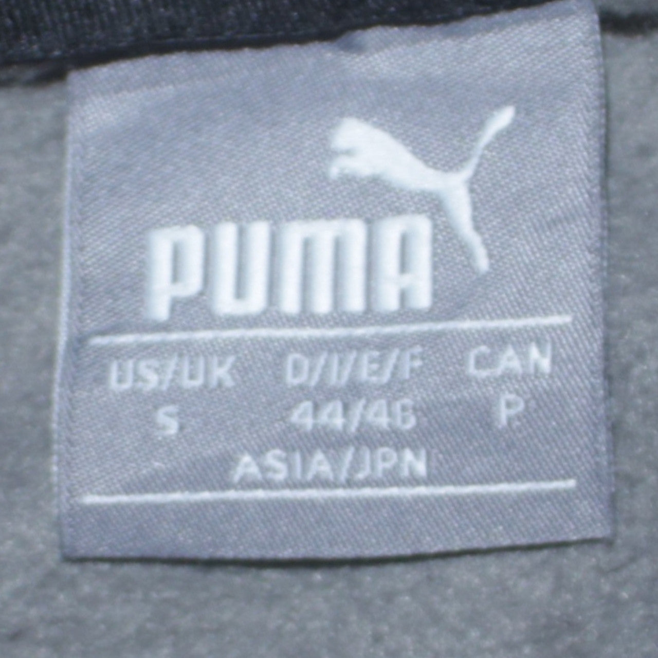Mens UK Size S PUMA Grey Pullover Hoodie