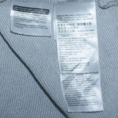 Mens UK Size S Levi's Grey Pullover Hoodie