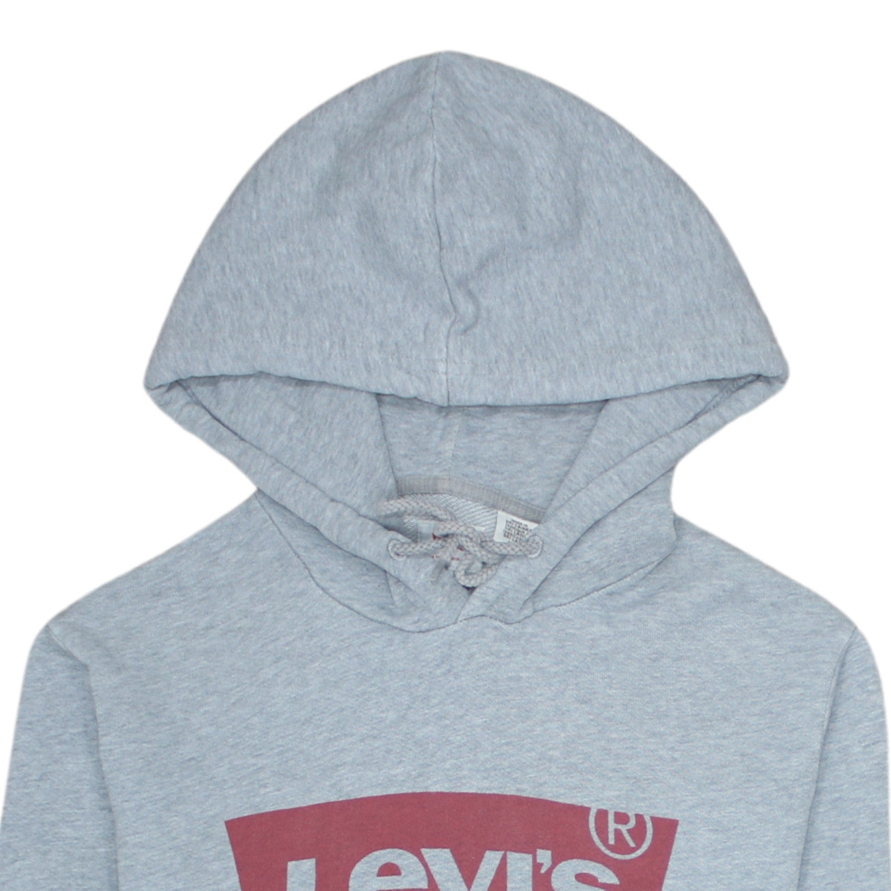 Mens UK Size S Levi's Grey Pullover Hoodie