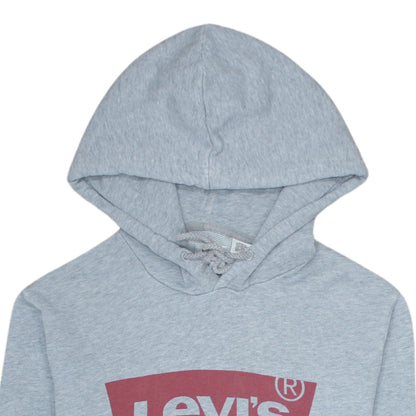 Mens UK Size S Levi's Grey Pullover Hoodie