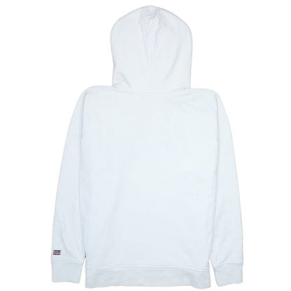 Mens UK Size L Levi's White Pullover Hoodie