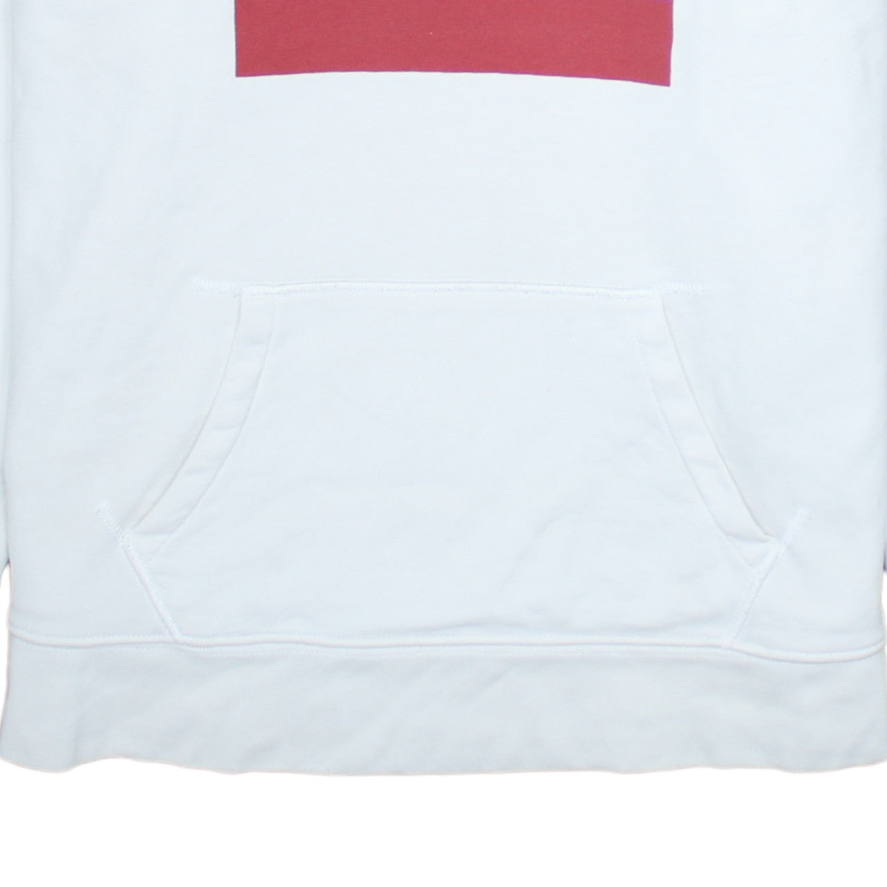 Mens UK Size L Levi's White Pullover Hoodie