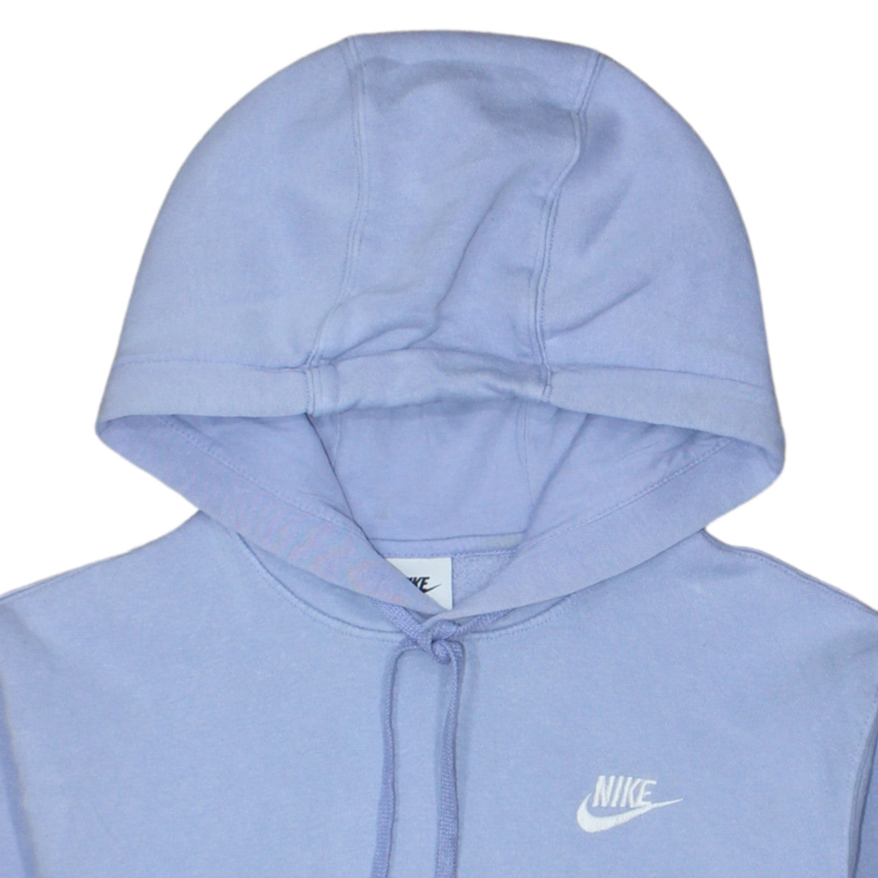 Womens UK Size XS Nike Blue Pullover Hoodie