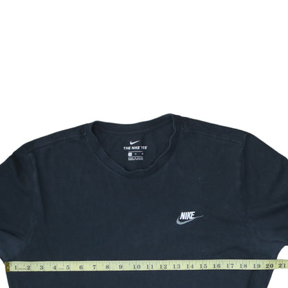 Nike Men's Black Crew Neck Short Sleeve Cotton T-Shirt M