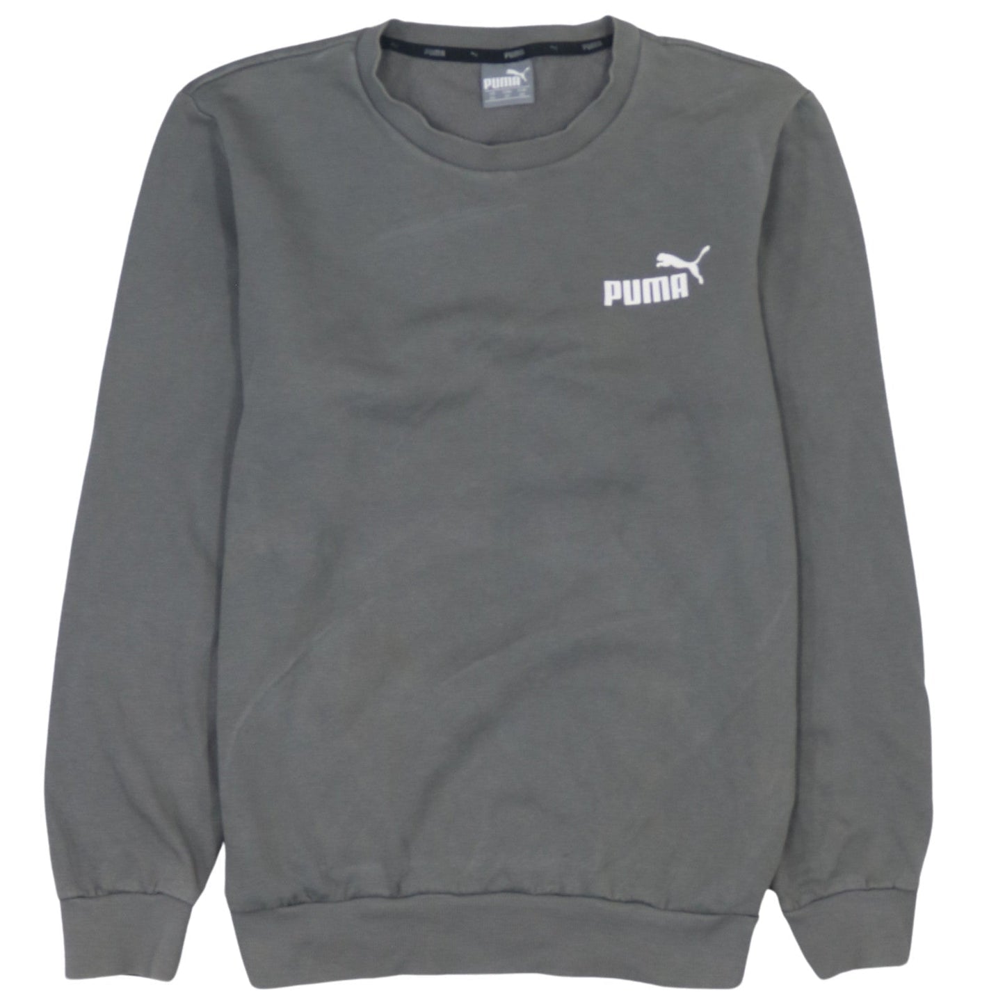 Mens UK Size XS PUMA Grey Pullover Sweatshirt