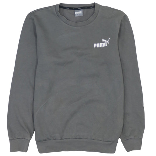 Mens UK Size XS PUMA Grey Pullover Sweatshirt