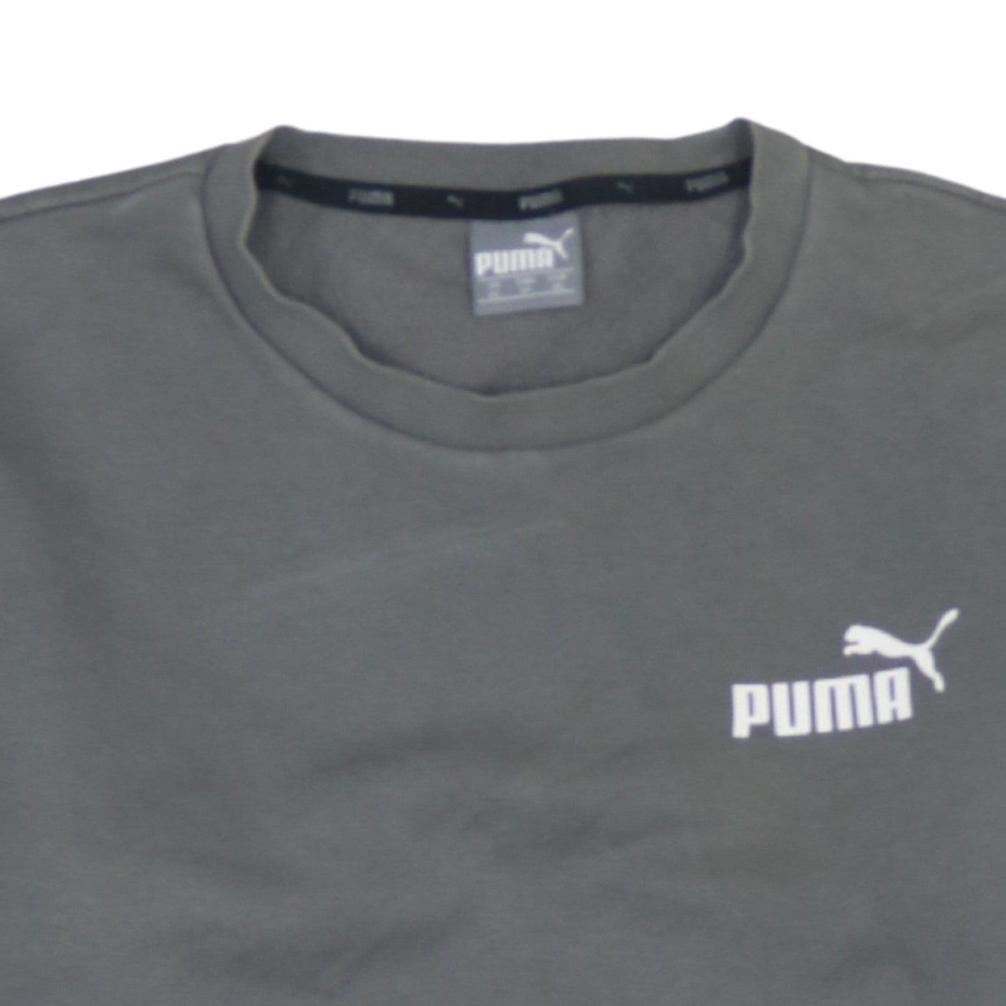 Mens UK Size XS PUMA Grey Pullover Sweatshirt