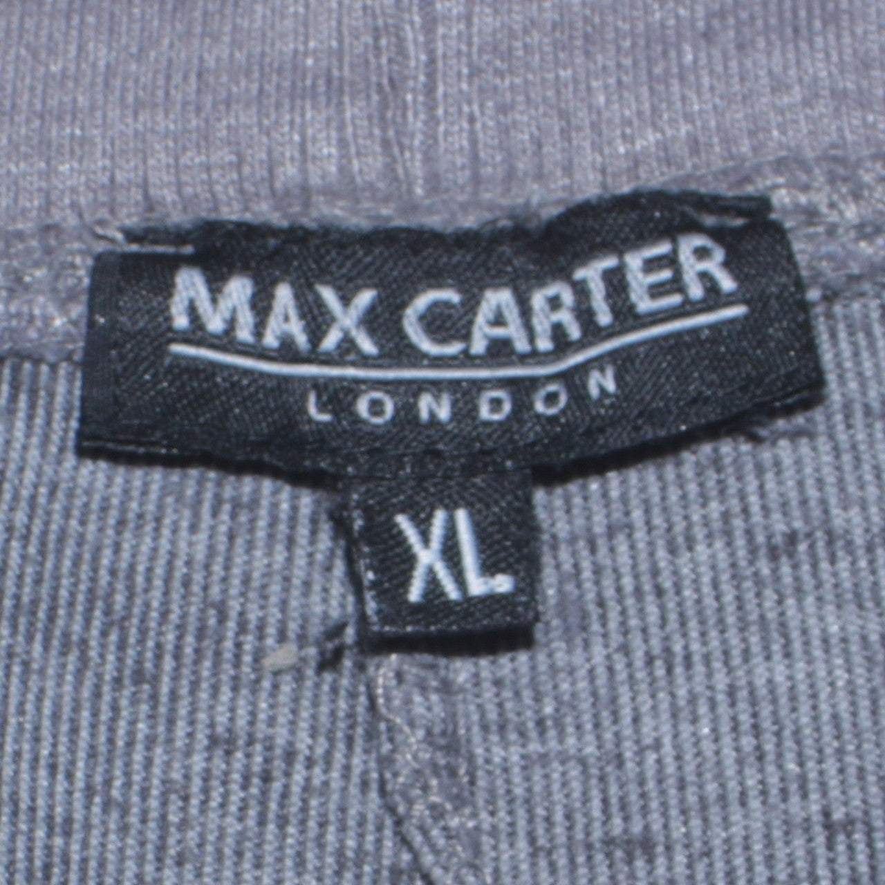 Mens UK Size XL Max Carter Regular Fit Jogger Grey Trousers