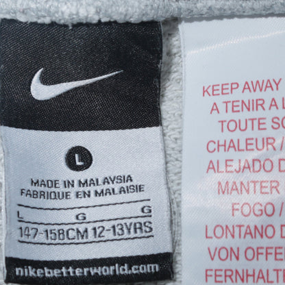 Boys UK Size 12-13 Years Nike Regular Fit Sweatpants Grey Trousers