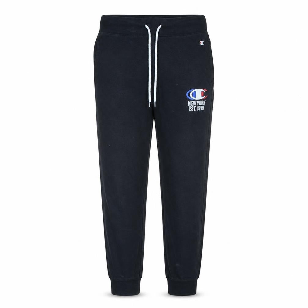 Mens UK Size M Champion Regular Fit Jogger Black Trousers