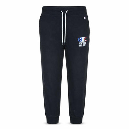Mens UK Size M Champion Regular Fit Jogger Black Trousers