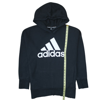 Womens UK Size M adidas Black Pullover Hoodie