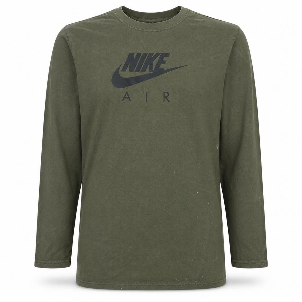 Mens UK Size XS Nike Green Pullover Sweatshirt