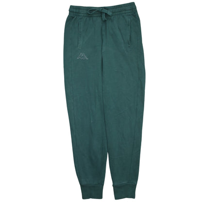 Mens UK Size S Kappa Regular Fit Jogger Green Trousers
