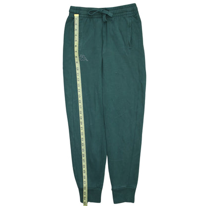 Mens UK Size S Kappa Regular Fit Jogger Green Trousers