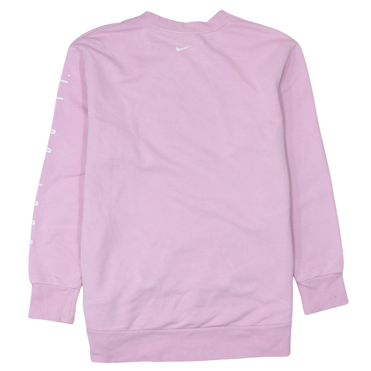 Womens UK Size M Nike Pink Pullover Sweatshirt